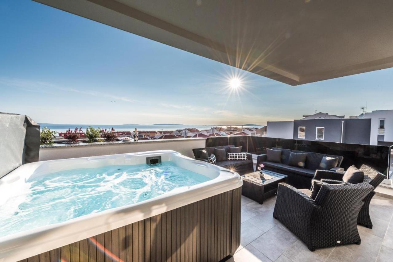 Fux Penthouse Whirlpool Meerblick Zadar Exteriér fotografie