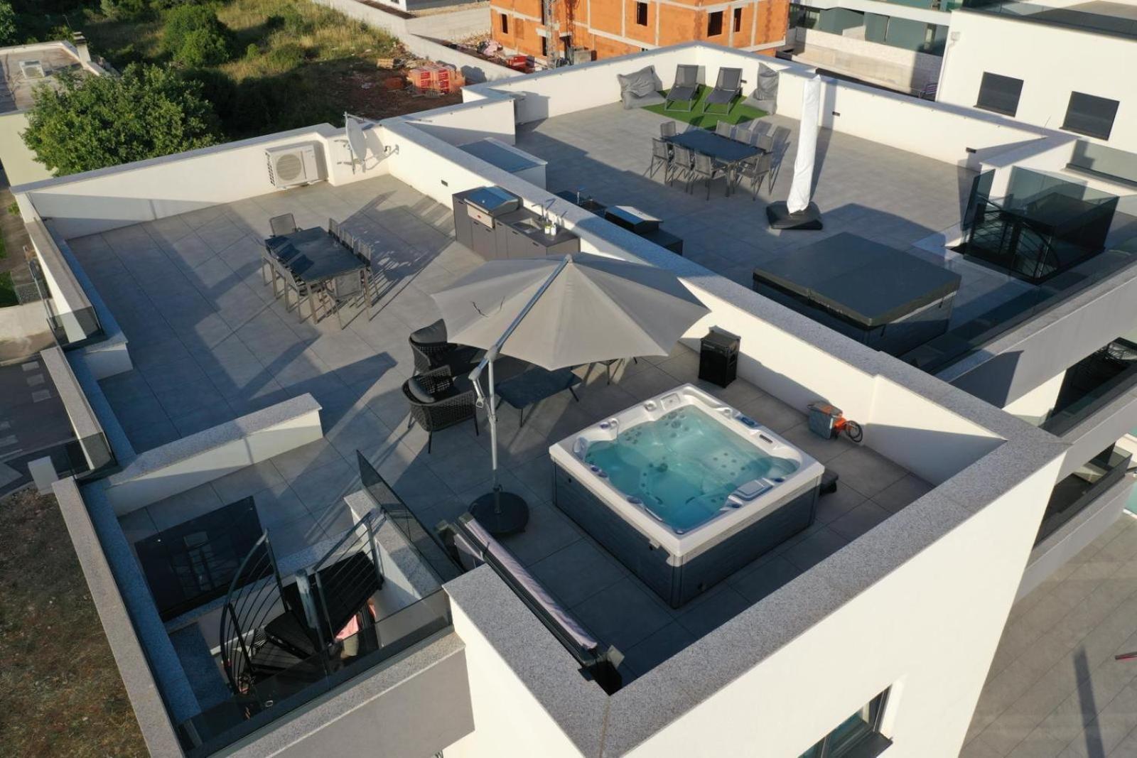 Fux Penthouse Whirlpool Meerblick Zadar Exteriér fotografie